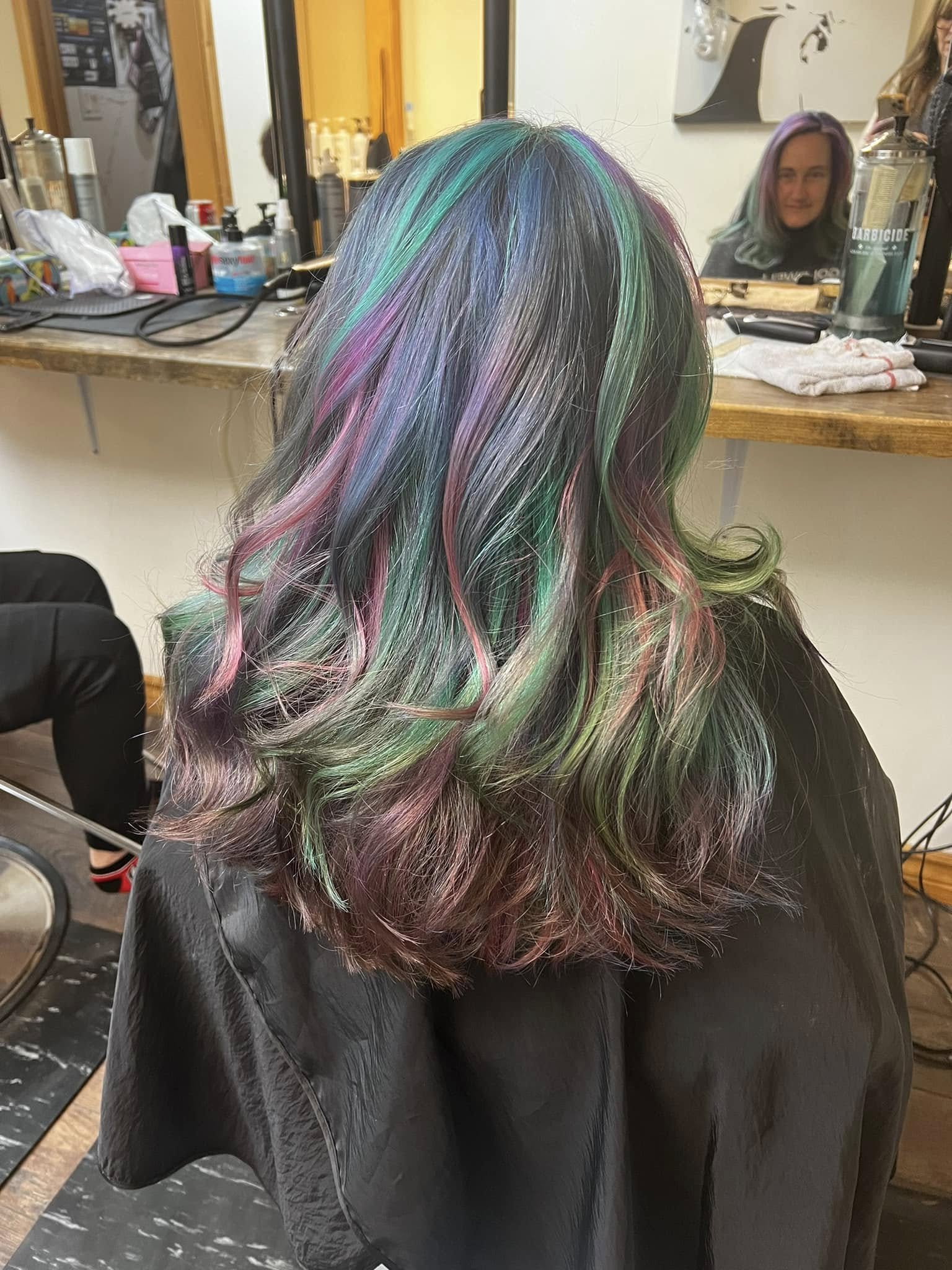 Fashion colour styled hair by Maryjo's Hair Design